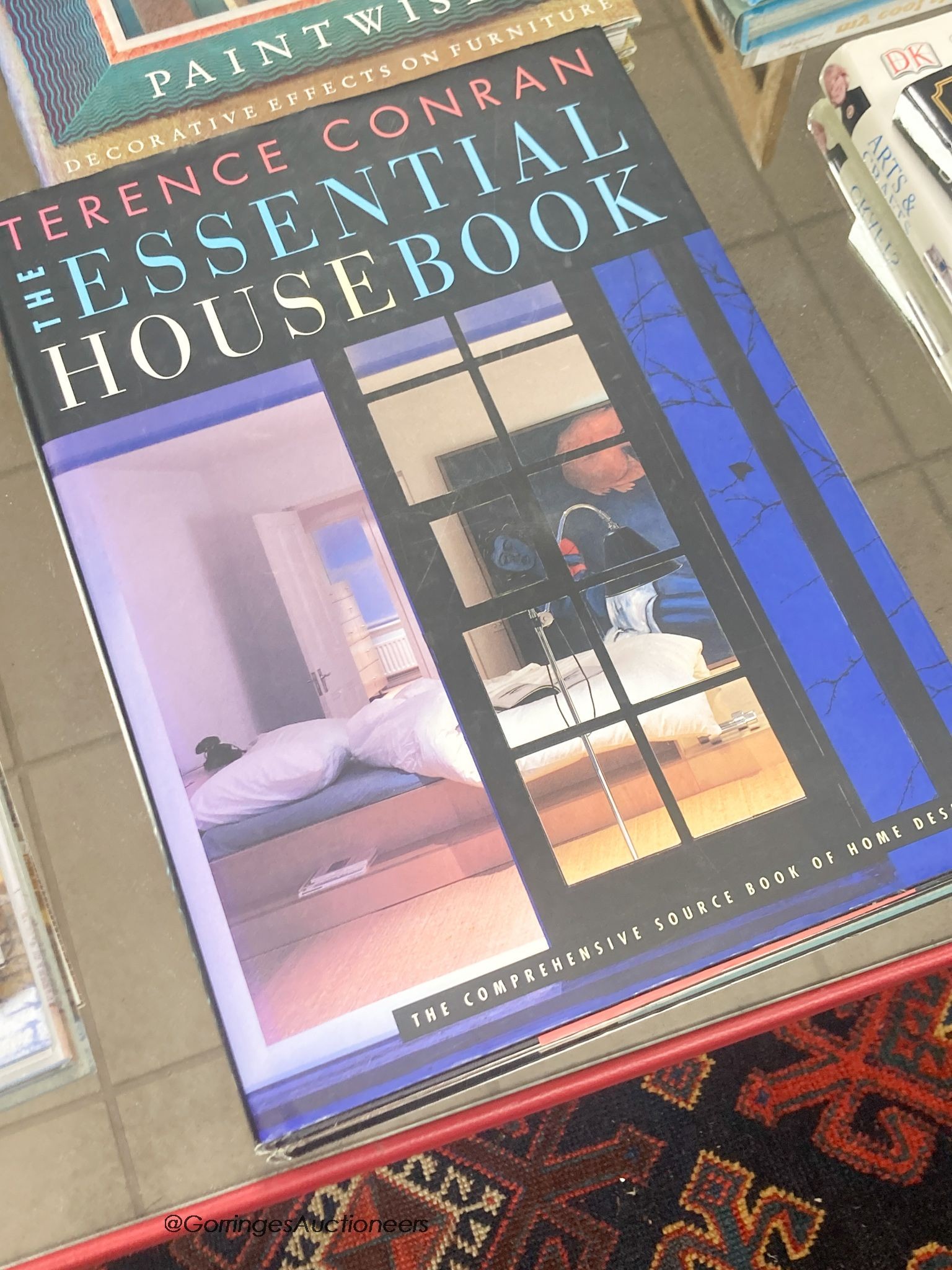 Assorted interior design books